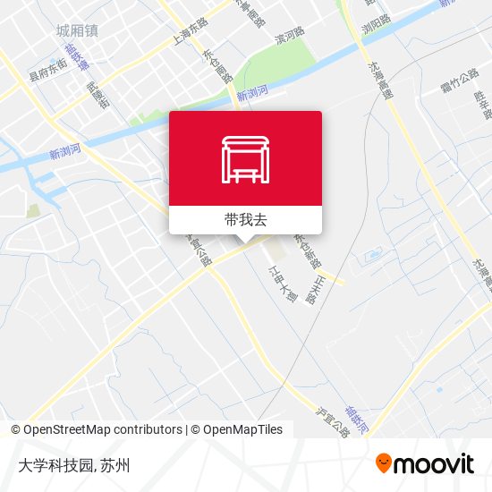 大学科技园地图