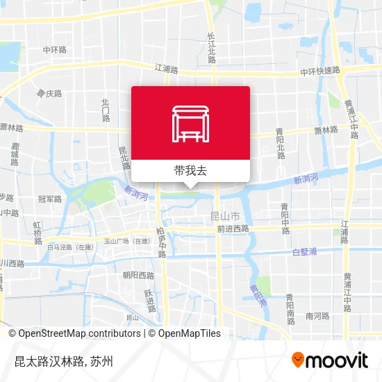 昆太路汉林路地图