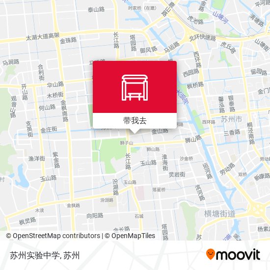 苏州实验中学地图