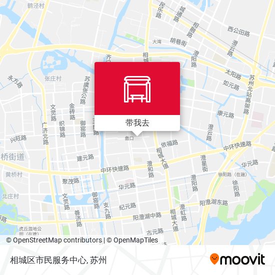 相城区市民服务中心地图