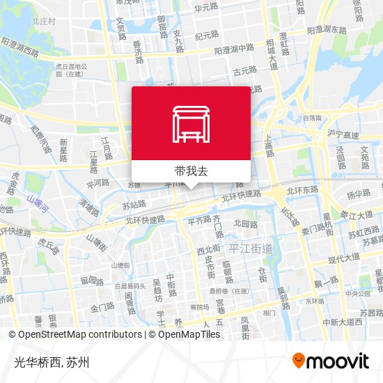 光华桥西地图