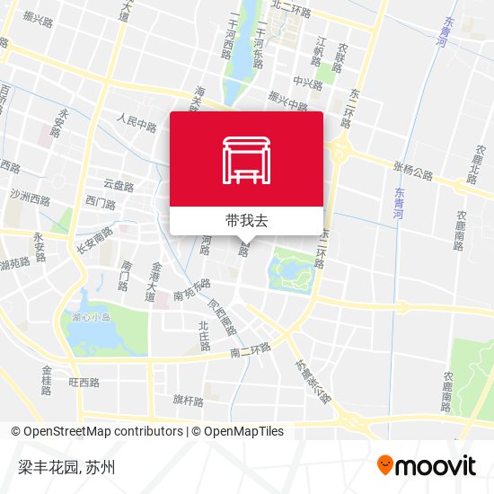 梁丰花园地图