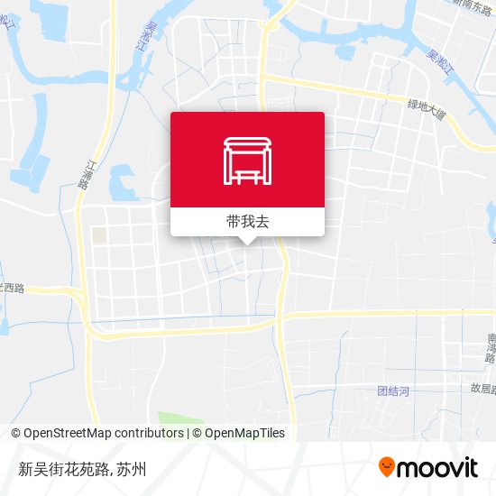 新吴街花苑路地图