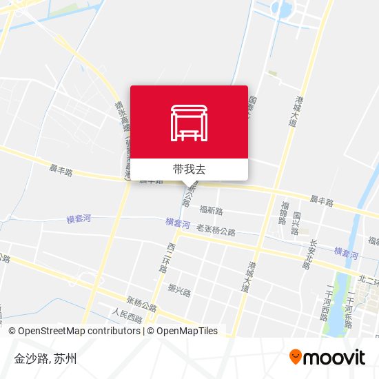 金沙路地图