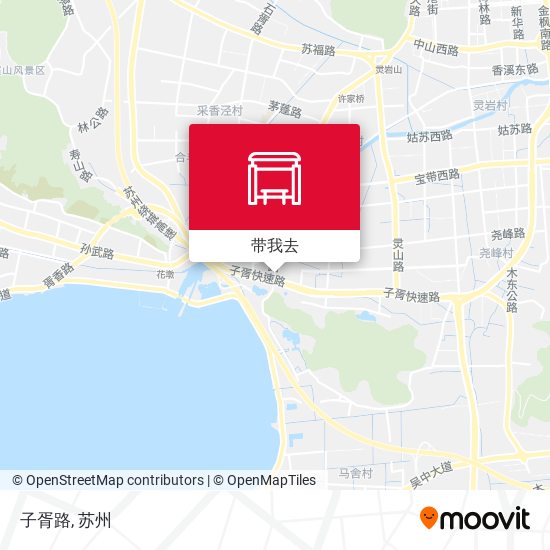 子胥路地图
