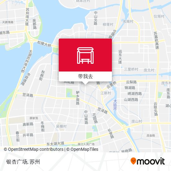 银杏广场地图