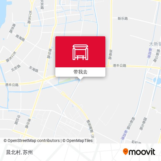 晨北村地图