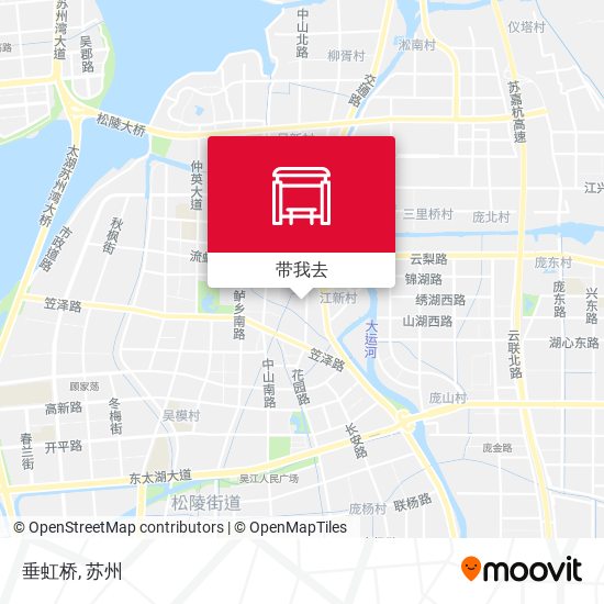 垂虹桥地图