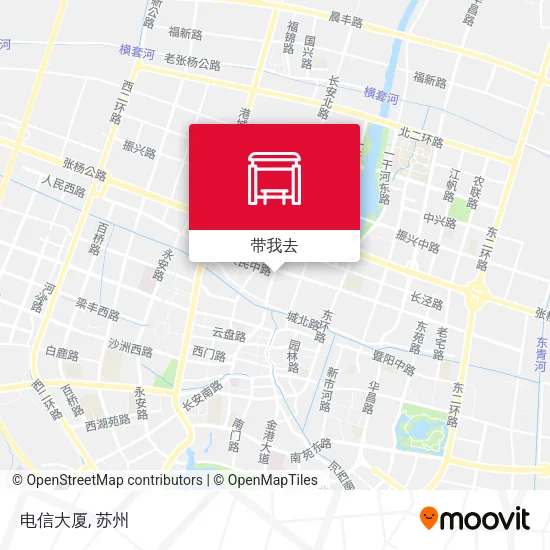 电信大厦地图