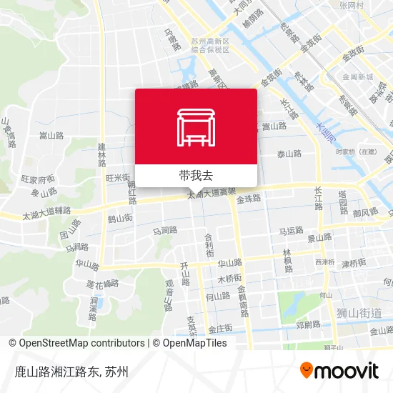鹿山路湘江路东地图