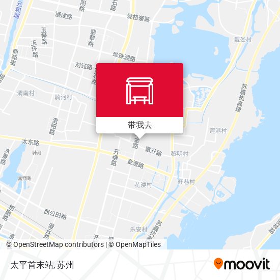 太平首末站地图