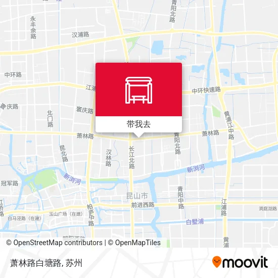 萧林路白塘路地图