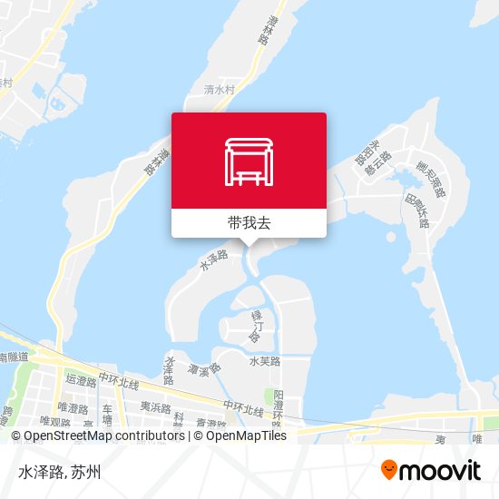 水泽路地图