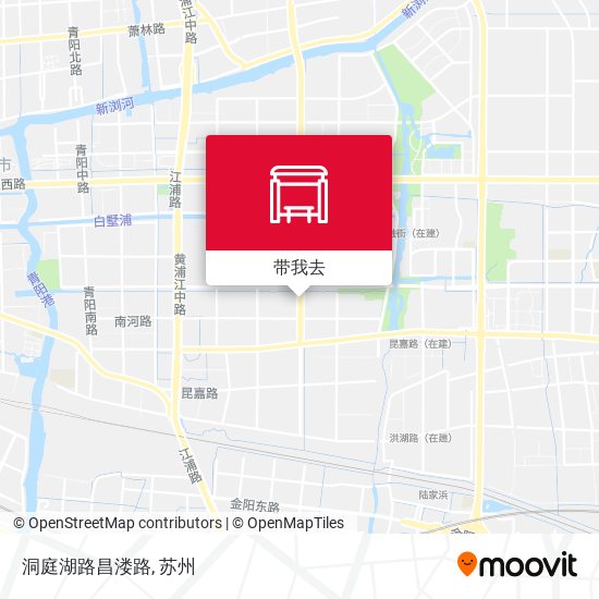 洞庭湖路昌溇路地图