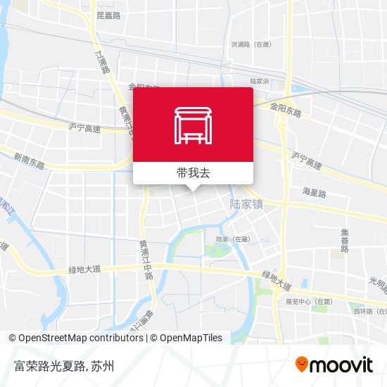 富荣路光夏路地图