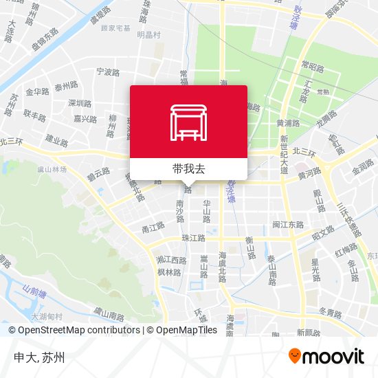 申大地图