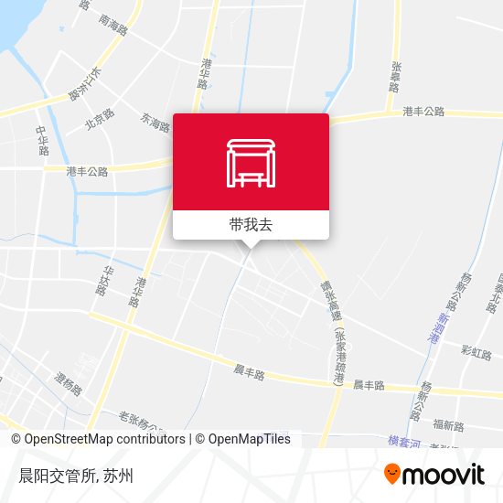 晨阳交管所地图