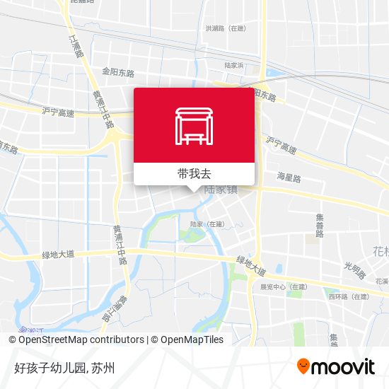 好孩子幼儿园地图