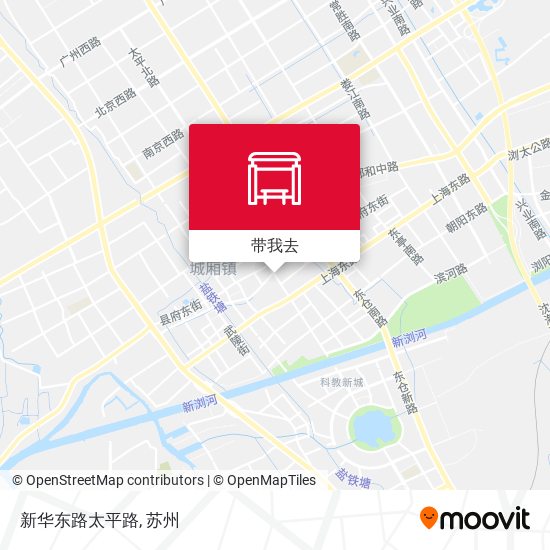 新华东路太平路地图