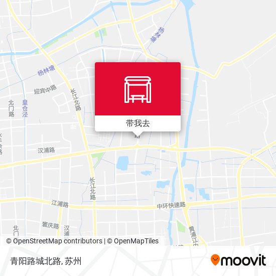 青阳路城北路地图