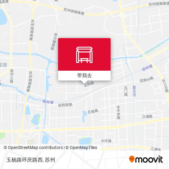 玉杨路环庆路西地图