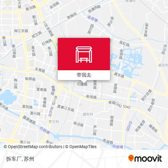 拆车厂地图