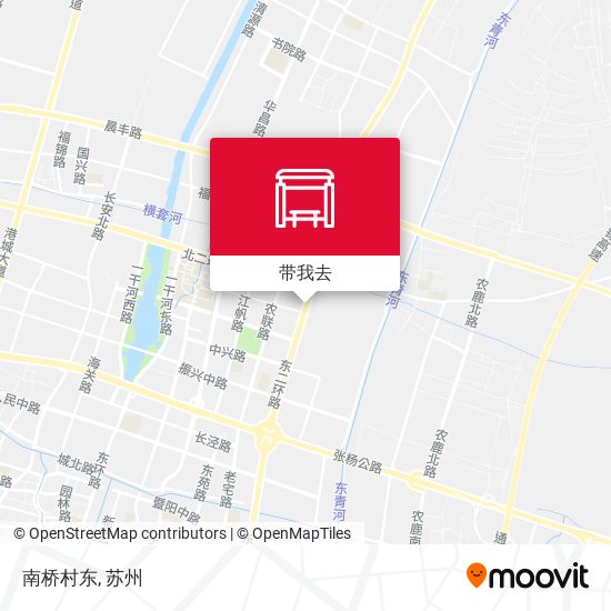 南桥村东地图