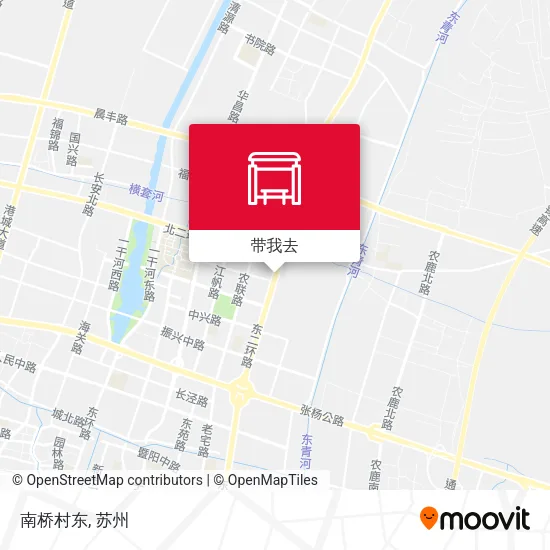 南桥村东地图
