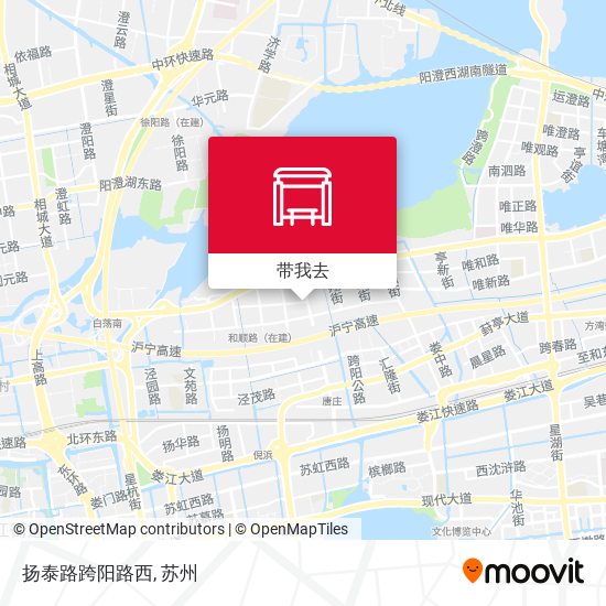 扬泰路跨阳路西地图