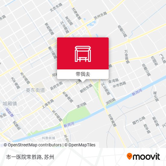 市一医院常胜路地图