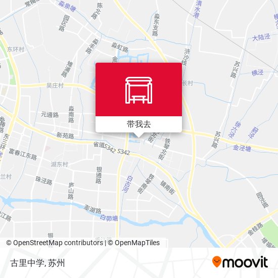 古里中学地图