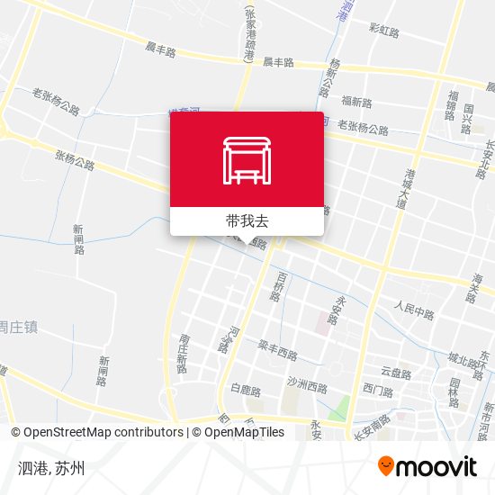 泗港地图