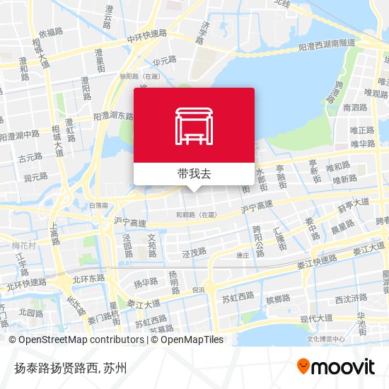 扬泰路扬贤路西地图