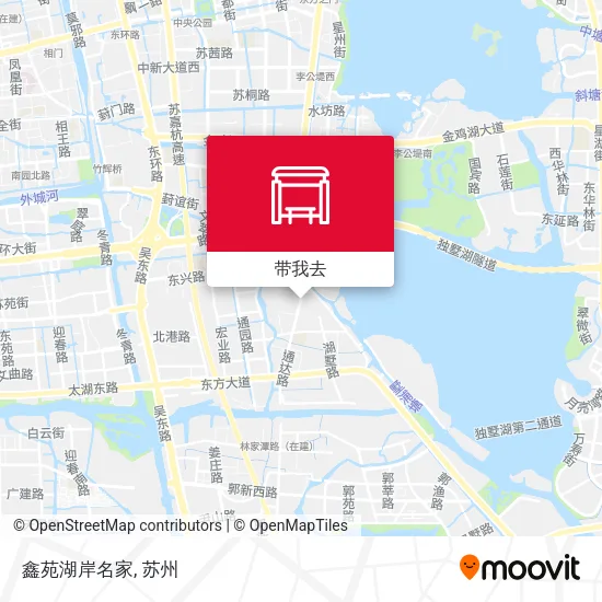 鑫苑湖岸名家地图
