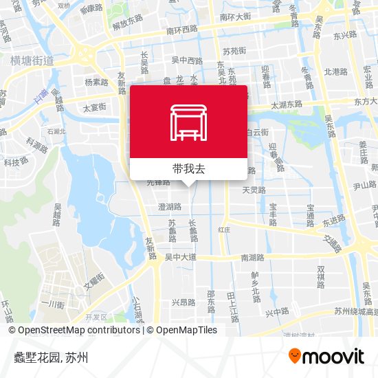 蠡墅花园地图