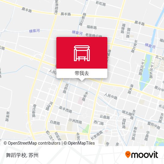 舞蹈学校地图