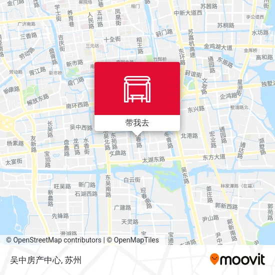 吴中房产中心地图