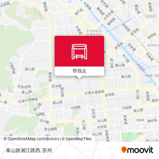 泰山路湘江路西地图