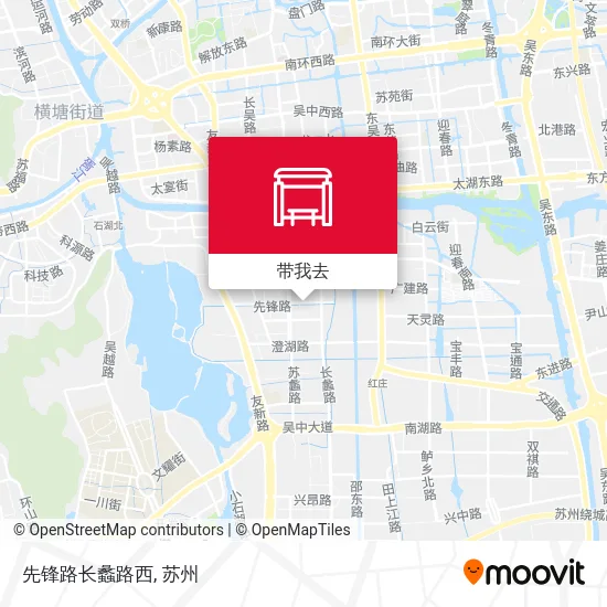 先锋路长蠡路西地图