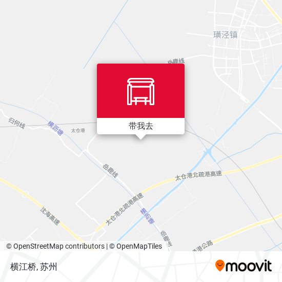 横江桥地图