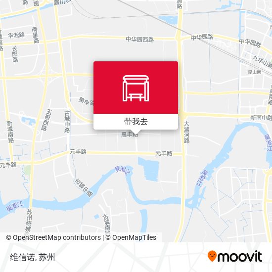 维信诺地图