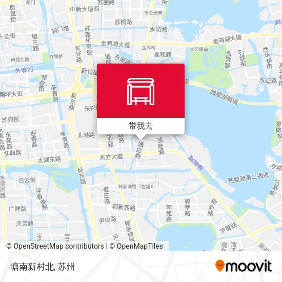 塘南新村北地图
