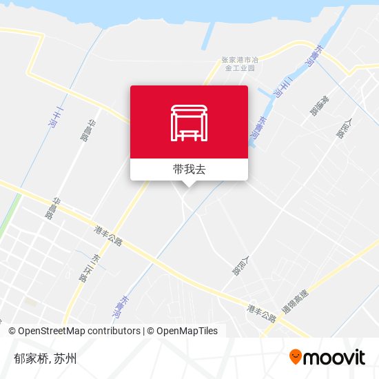 郁家桥地图