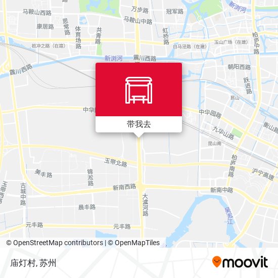 庙灯村地图