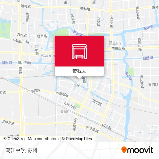 葛江中学地图