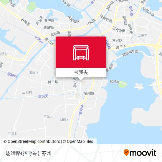 恩谭路(招呼站)地图