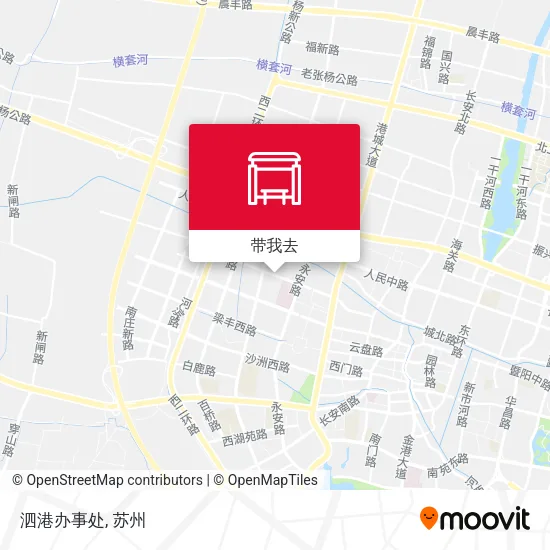 泗港办事处地图