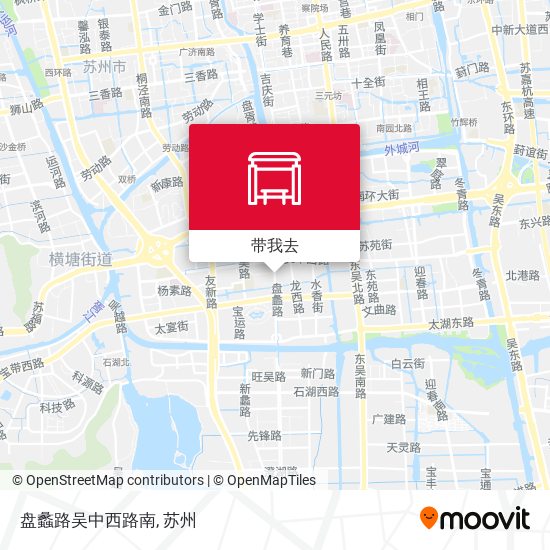 盘蠡路吴中西路南地图