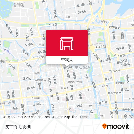皮市街北地图