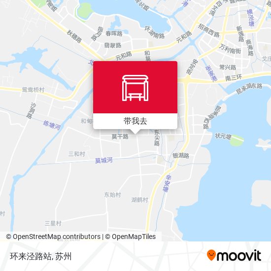 环来泾路站地图